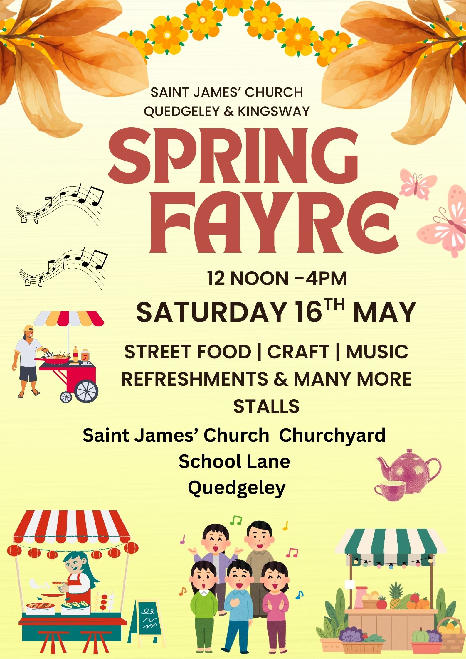 Spring Fair 16th May 2026