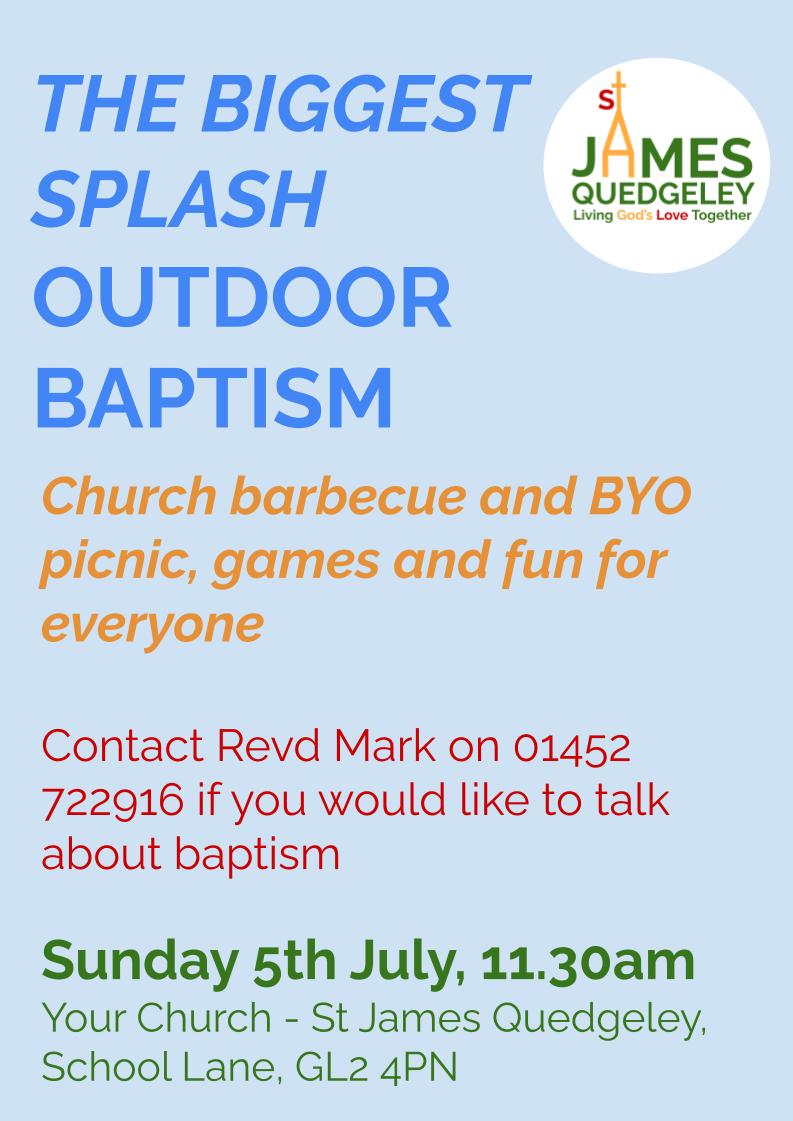Outdoor Baptism